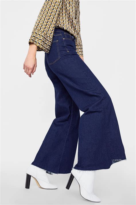 zara wide jeans